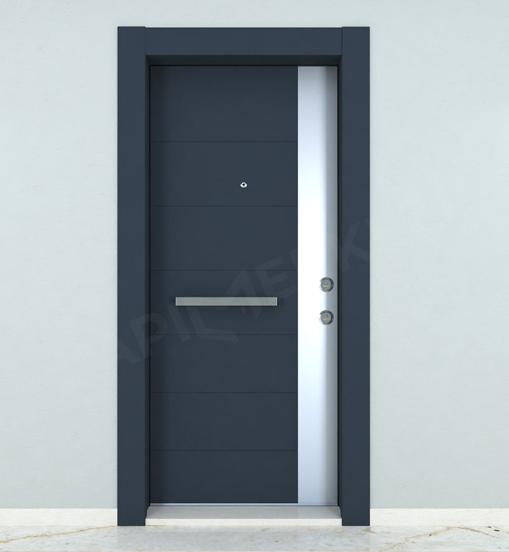 KM304CK Ahşap Antrasit Gri Lake Çelik Kapı KM304CK Ahşap Antrasit Gri Lake Çelik Kapı