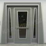 KM405BK Model Bina Giriş Kapısı