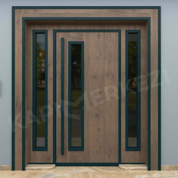 KM408BK Model Bina Giriş Kapısı