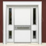 KM409BK Model Bina Giriş Kapısı