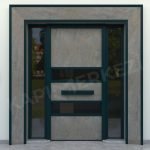 KM411BK Model Bina Giriş Kapısı