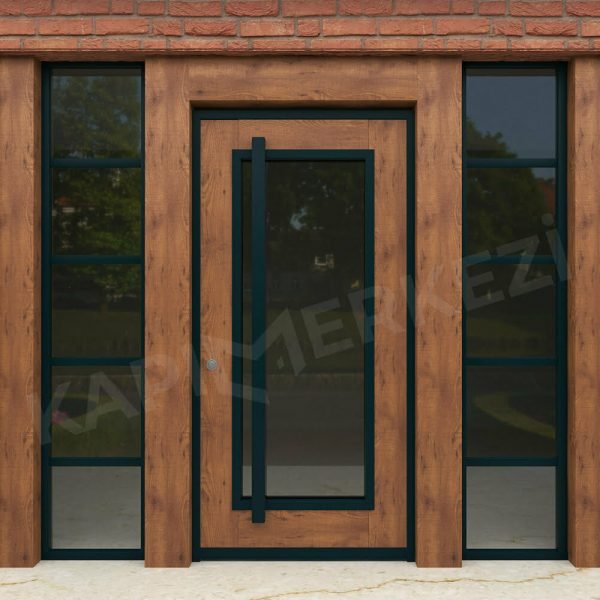 KM412BK Model Bina Giriş Kapısı