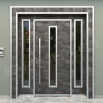 KM413BK Model Bina Giriş Kapısı