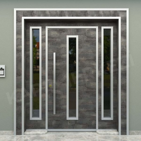 KM413BK Model Bina Giriş Kapısı