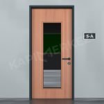 KM816OK Model Alüminyum Kasa Laminat Kapı, Okul Kapısı, Sınıf Kapısı, Hastane Kapısı