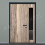 KM817OK Model Alüminyum Kasa Laminat Kapı, Okul Kapısı, Sınıf Kapısı, Hastane Kapısı