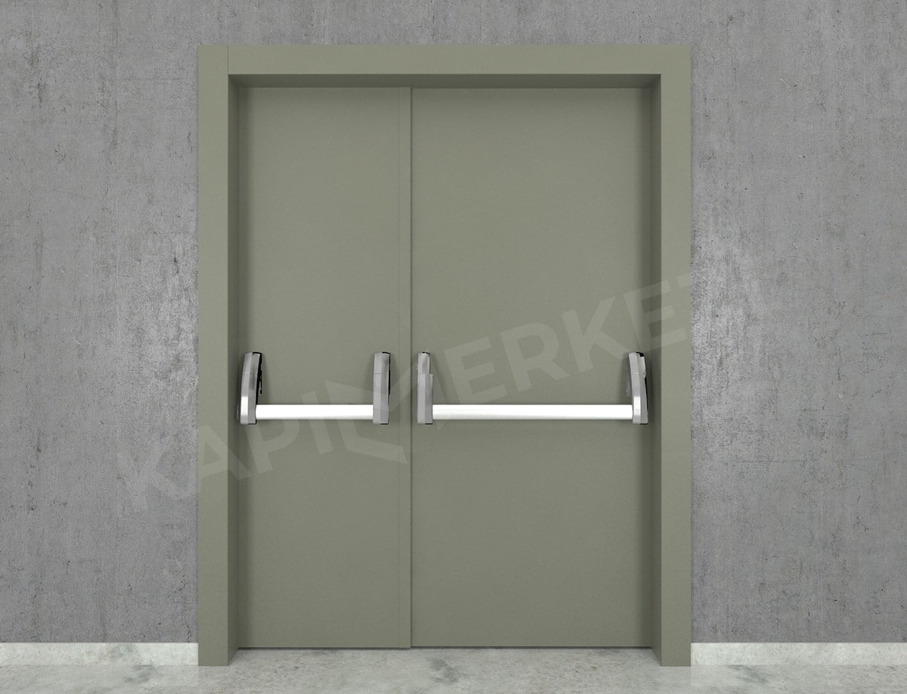 Çift Kanat Yangın Kapısı Çift Kanat Yangın Kapısı